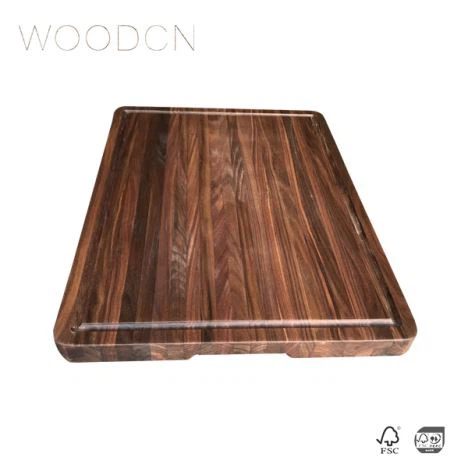 Svart Walnut skurðarbretti