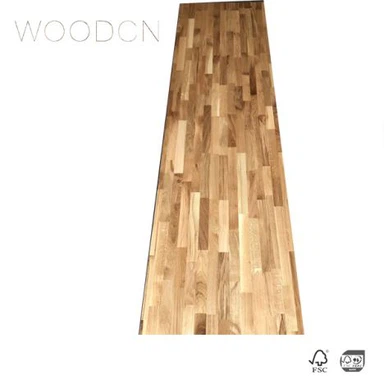 Hvítur Eik Butcher Block borðplata