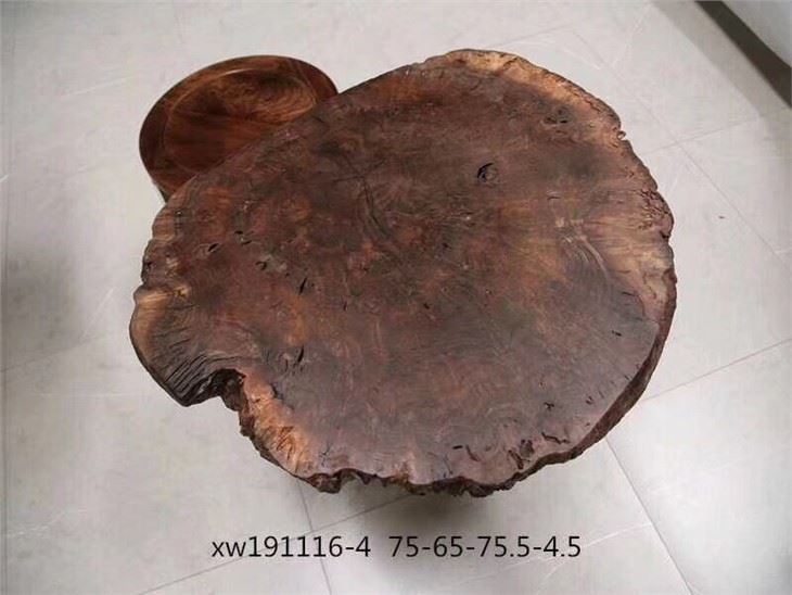 Solid Wood Round Table Top For Sale