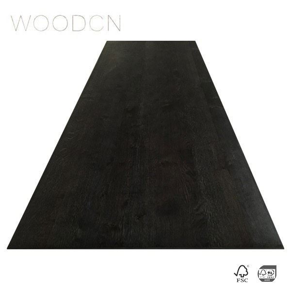 Oak Wood Dining Veneer Restaurant Table