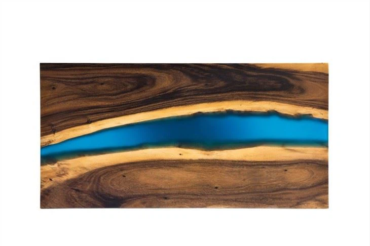 Resin South American Walnut Solid Wood Table Factory