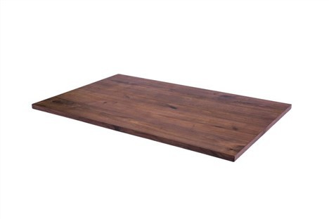 Svartur Walnut Wood Spónn Skrifstofu Rafmagns Lyfta Skrifborð 30x48x1''
