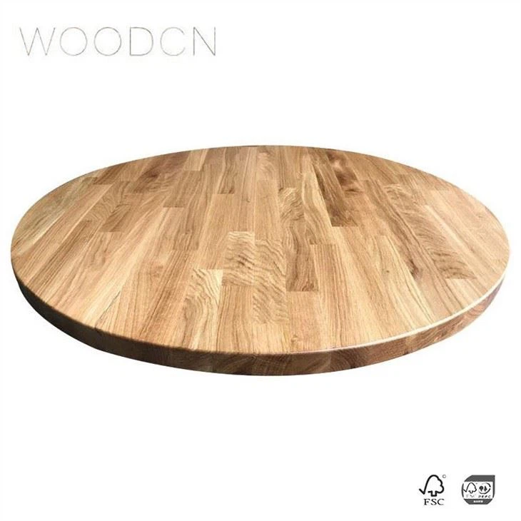 Beech Butcher Block Wood Dining Table Top