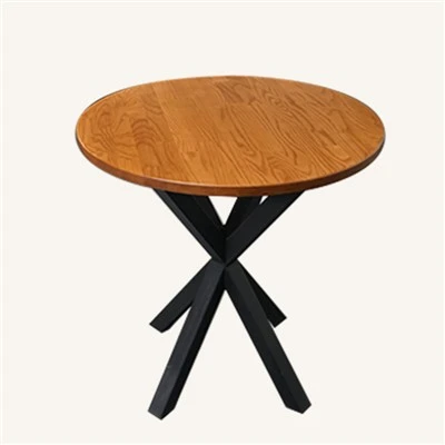 Ash Wood Butcher Block Kaffiborð í kirsuberjalit birgi