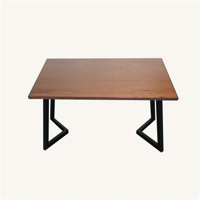 Solid Beech Wood Executive skrifborð í valhnetu litaframleiðanda